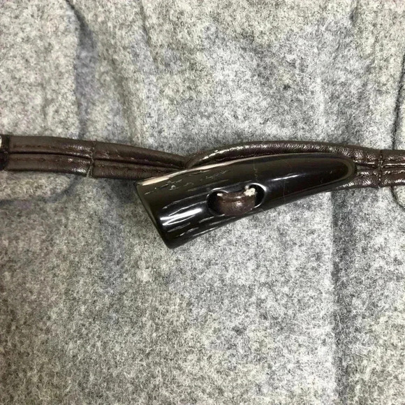 GAP Factory Grey Wool Blend Hooded  Pea Coat Sz XS - Picture 6 of 16